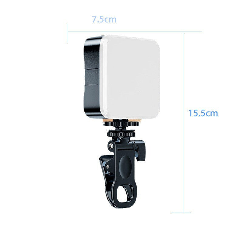 Filling light live pocket light RGB full color MINI photography camera mobile phone filling light ledlight filling light