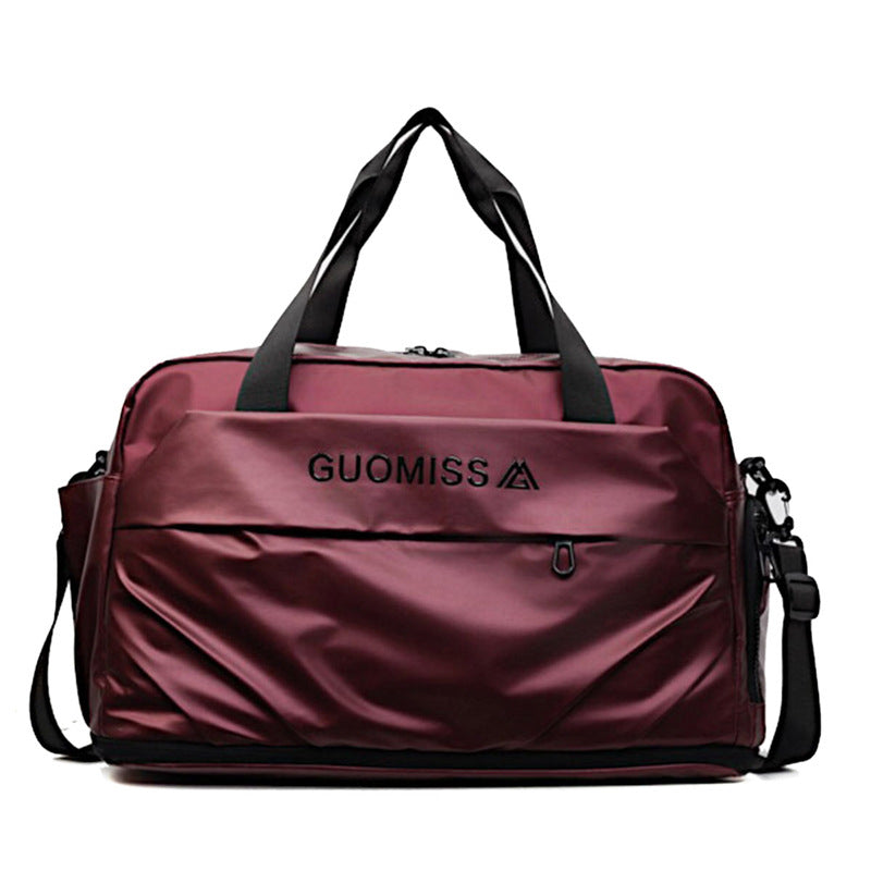 Short-haul travel bag, portable waterproof fitness bag, wet and dry separation, swimming storage bag, women's large-capacity sports training bag