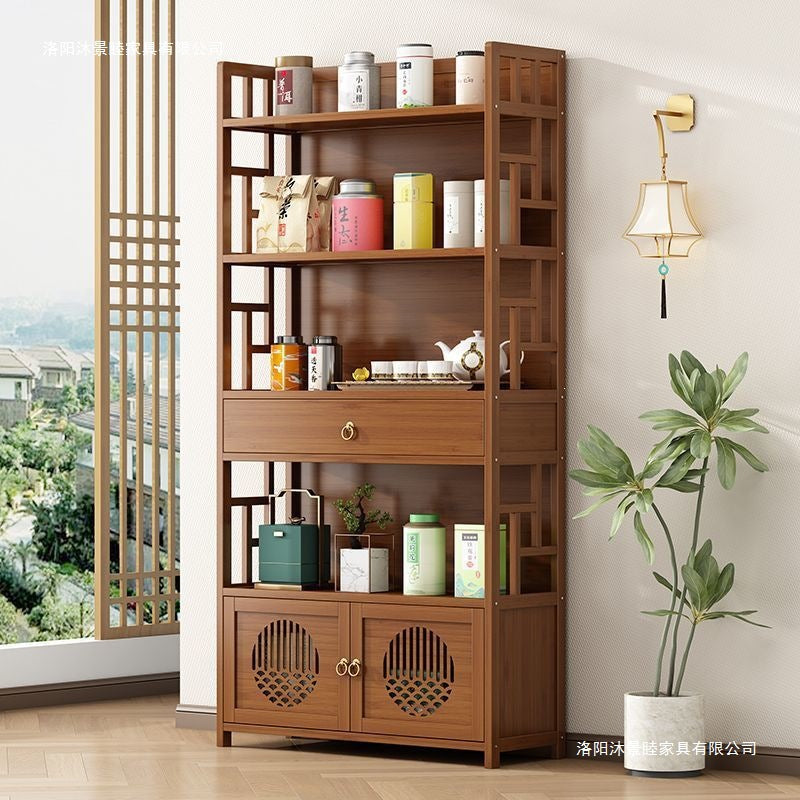 Storage rack tea cabinet office tea cabinet for home tea display cabinet table side cabinet tea tea set storage cabinet