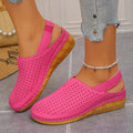 plus sizesummernew arrivaloutdoorcasualthick sole women's sandals hiking easiest for match slip-on cut out lazy shoes