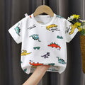 Short t-shirt-dinosaur paradise