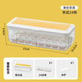 New push-button ice cube tray - easy release, home ice mold, ice storage, ice making box, ice cube maker, silicone ice tray