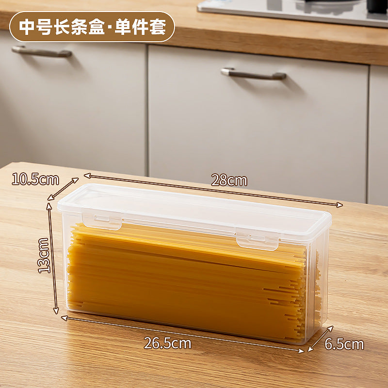 Kitchen Grains Storage Box with Lid Noodles Egg Storage Box Food Grade Transparent Refrigerator Fresh Storage Box