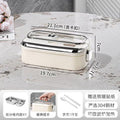 Insulated lunch box 304 stainless steel office workers can be heated in microwave lunch box students kids meal hot pot bowl