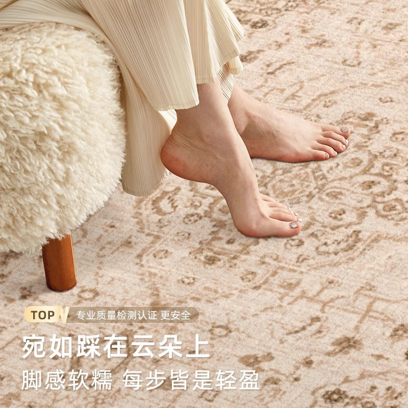 Carpet living room bedroom new arrival bedside no maintenance no washable frenchretro room accessible luxuryclassy floor mat