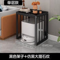 For homemetal fish tank shelf imitation rock slab storage rack sweeping robot storage rack protective rack all-in-one storage rack