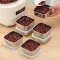 316 stainless steel food storage container - small lunch box for brown rice, food-grade, perfect for students and office workers