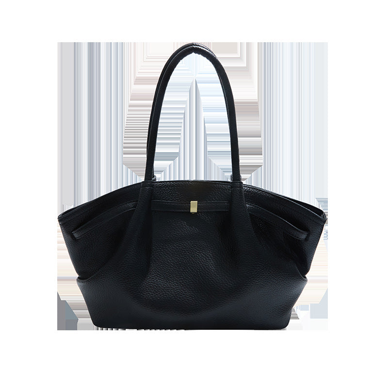 large-capacity tote bag for women 2025 autumn new arrivaltrendyeasiest for matchniche style shoulder bag classy texture armpit bag