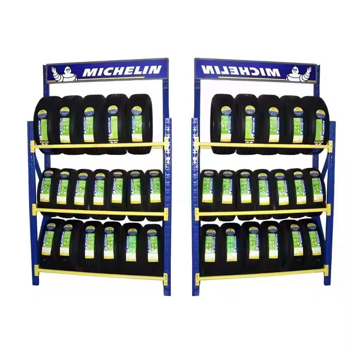 Source Factory Car Motorcycle Tire Metal Display Stand Multi-tire Storage Rack Light Wire Rack