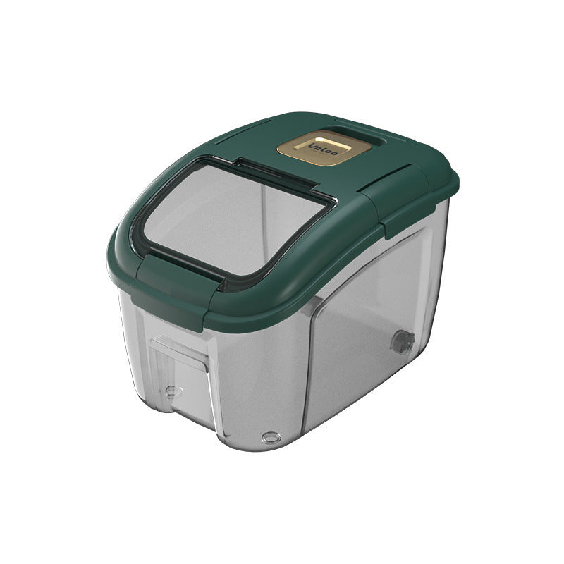 New rice bucket insect-proof moisture-proof sealed rice tank rice flour cat food dog food storage box household storage rice storage box
