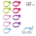 Decorating tools, zip ties, round fixed leak-proof rings, baking tools, decorating bags, binding ropes, silicone decorating bag sealing rings