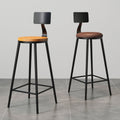 Accessible luxury bar chair for home modern casual bar chair high stool kitchen island chair bar stool front desk bar chair