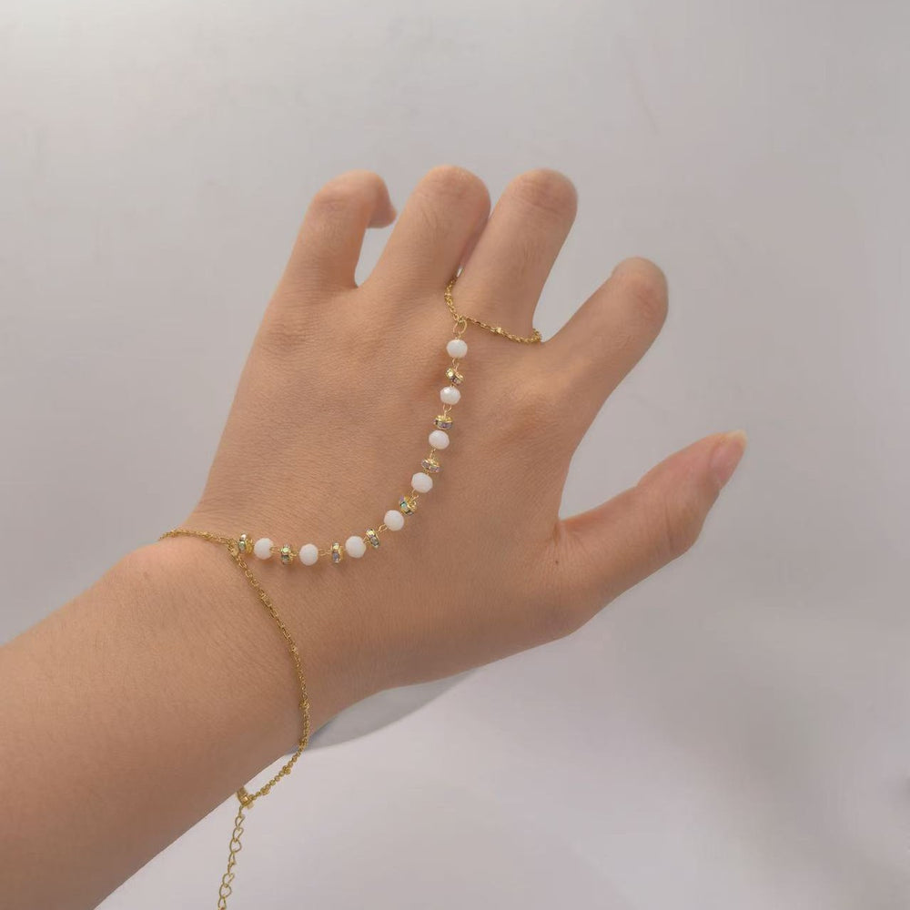 Starfish shell dolphin long chain finger chain chain extension chain diy bracelet accessories material featured tail chain bracelet