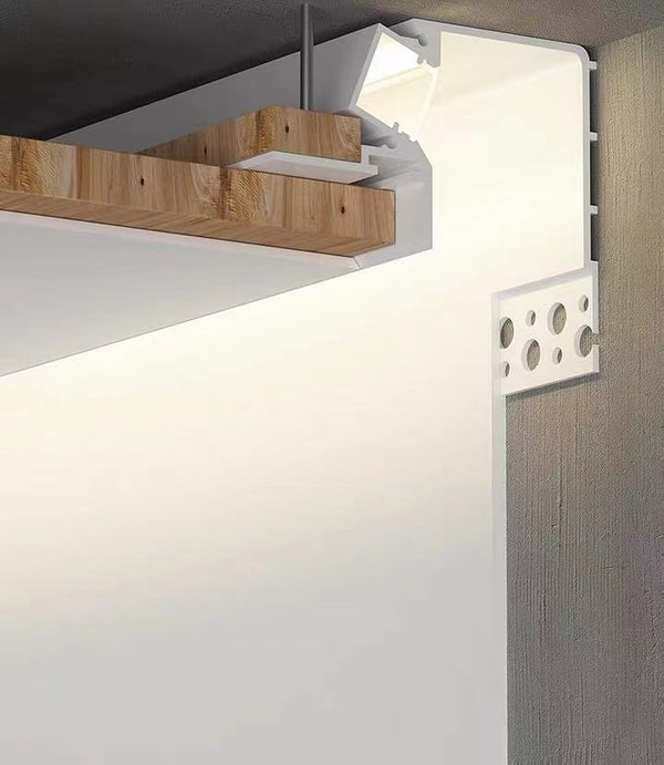 Wall washer linear light reflective light slot embedded linear light ceiling return light slot borderless hidden light slot suspension