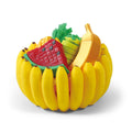 New cross-border 3d printed fruit decompression set - spiral press fruit banana plate storage fruit plate toy