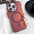 Rose red + lens film of the same color "imd magnetic lens holder shell"