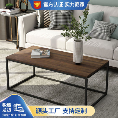 Long coffee table, living room, office, square, simple, modern furniture, for homeaccessible luxuryclassy sense, small apartment coffee table