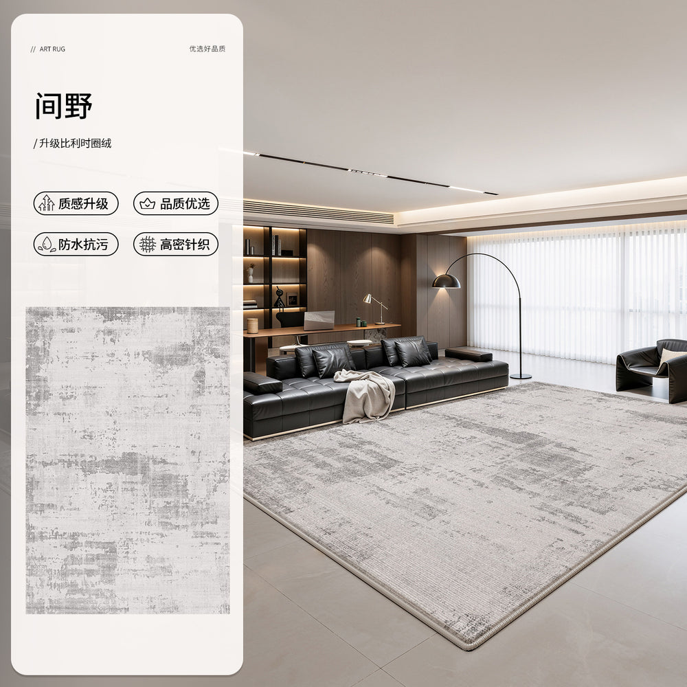 Italian minimalist carpet living room new arrival modern casualaccessible luxuryclassy waterproof and anti-fouling for home bedroom bedside blanket