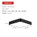 Modern minimalist led pendant light - square design for studio, office, shopping mall, supermarket, and retail store lighting