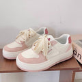 Popular white shoes for women 2026 spring & fall new arrival trendy niche street thick sole sports casual student sports sneakers