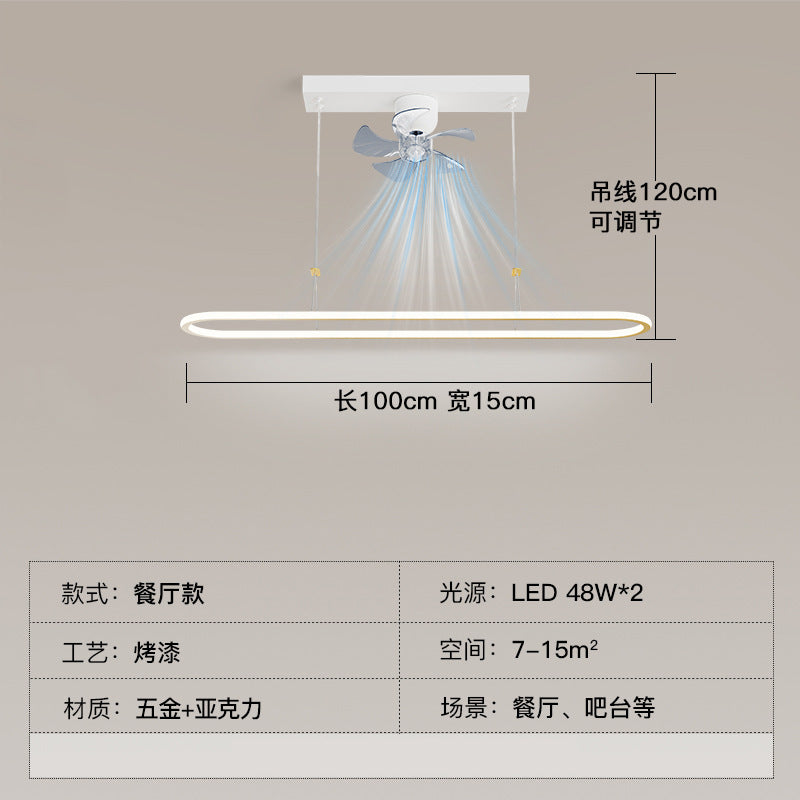 2025 new simple atmosphere living room light personalized design cloud fan ceiling light whole house combination lighting package