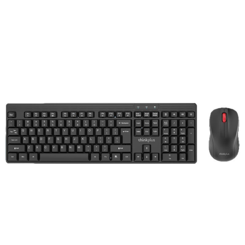 Lenovo km115pro wireless keyboard and mouse combo - 2.4g - ideal for e-commerce, business, office, laptop, and desktop computers