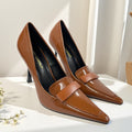 French chic pointed-toe stiletto heels - new autumn/winter 2026 collection - versatile & comfortable work shoes for women