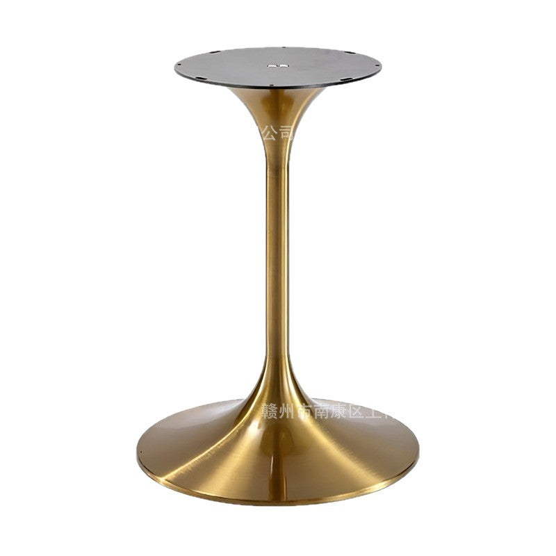 Titanium speaker legs, stainless steel spinning brushed table legs, metal waist bracket, coffee table legs, tulip table legs