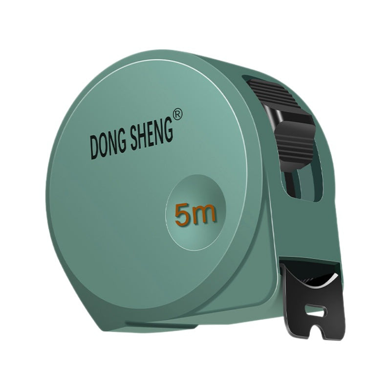 Dongsheng, the new black gold steel tape measure is 5 meters, 3 meters, 7.5 meters, 10 meters, high-precision drop-resistant and wear-resistant, thickened and hard box ruler.