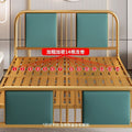 Iron bed double modern casual soft bed for home soft back bed apartment 1.35m b&b single iron bed