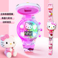 Kids' cartoon watch toy - musical, light-up electronic watch with flashing lights - kuromi toy - gift for boys and girls - perfect for kindergarten