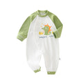 Baby rompers - spring/autumn collection - unisex long sleeve outfit - perfect for first steps & early autumn - trendy & adorable sleepwear