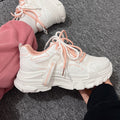 Dad shoes for women 2026new arrivalfall and winterbest sellingeasiest for match women's shoesthick solecasual running sports shoes student white shoes