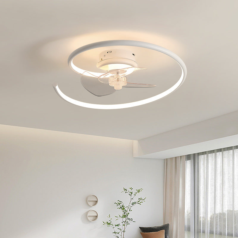 [Strict Selection] Bedroom Light Fan Ceiling Light 2023 New Fan Light Master Bedroom Light Modern Simple Lamps