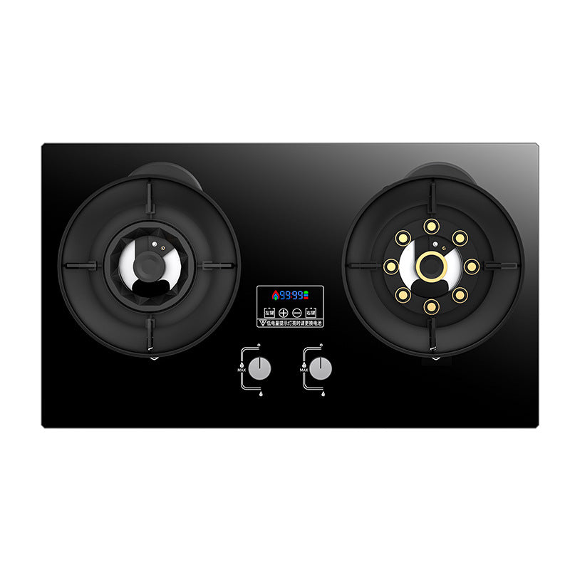 Wholesale royalstar flip-top gas stove double burner for home natural gas gas stove liquefied gas popular magic disc stove