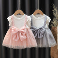 Girls' dress - stylish summer outfit for infants and toddlers (ages 1-6) - cotton princess dress for little girls