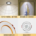 Downlight led embedded 3w opening 5.5 5cm 6cm centimeter spotlight ceiling small chandelier bucket same lamp