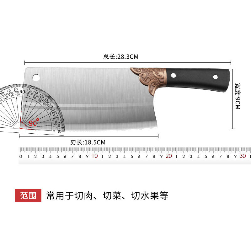 Yangjiang knife - forged kitchen knife for home use, chef's special, sharp and durable, stainless steel, ultra-sharp