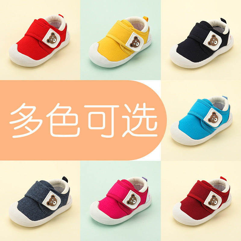 autumn collection: new fall toddler shoes for baby girls (0-1-3 years) - soft cloth spring/autumn first walker shoes for baby boys