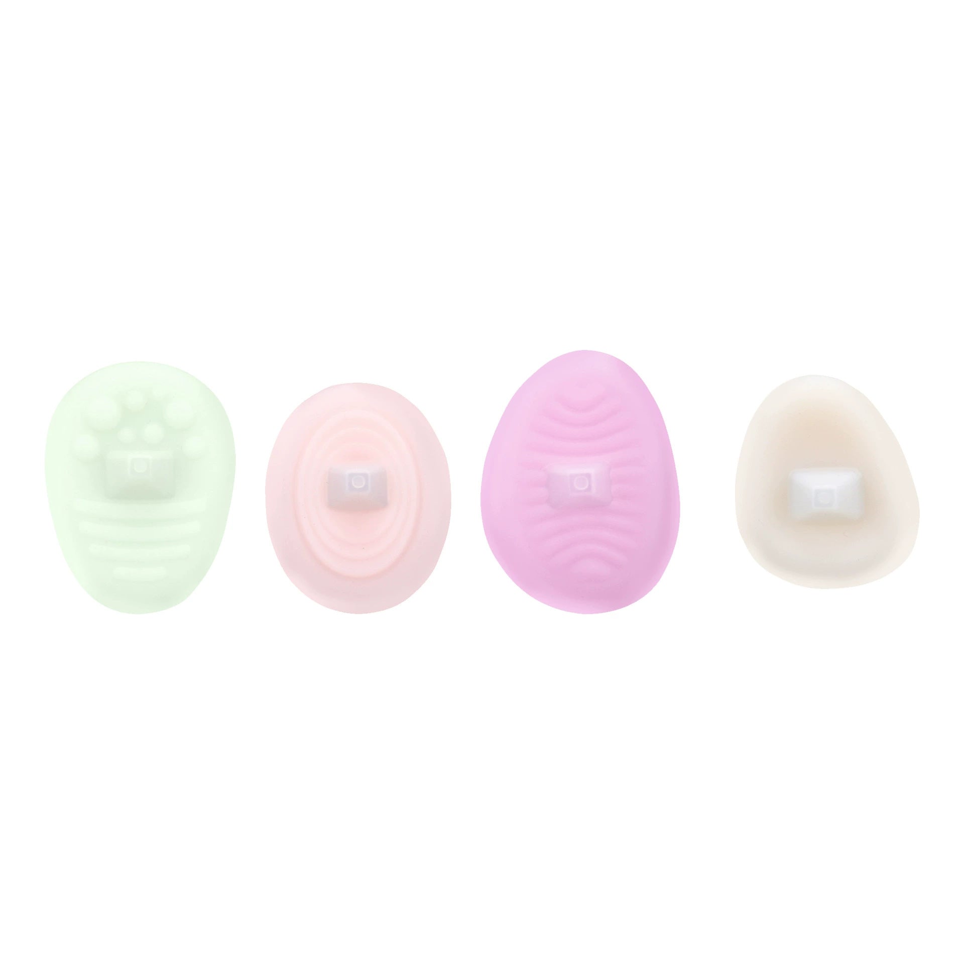 Fidget Toys Ring POP Decompression Toy Fingertip Decompression Artifact Texture Worry Stone Silicone Sensory Stone