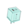 Big ice cube a+c macaron european, american and british mobile phone fast charging head qc3.0+pd20w dual-port cross-border supply