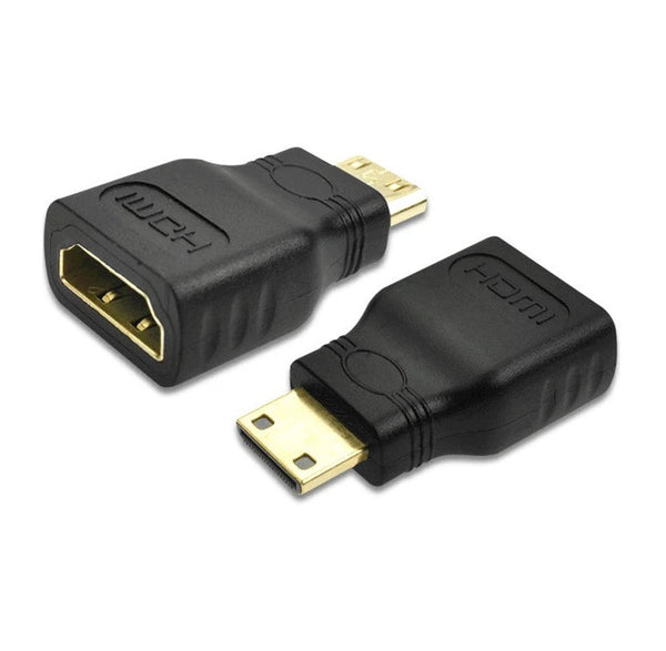 HDMI adapter mini to HDMI standard high definition adapter TV audio & video notebook connector male and female