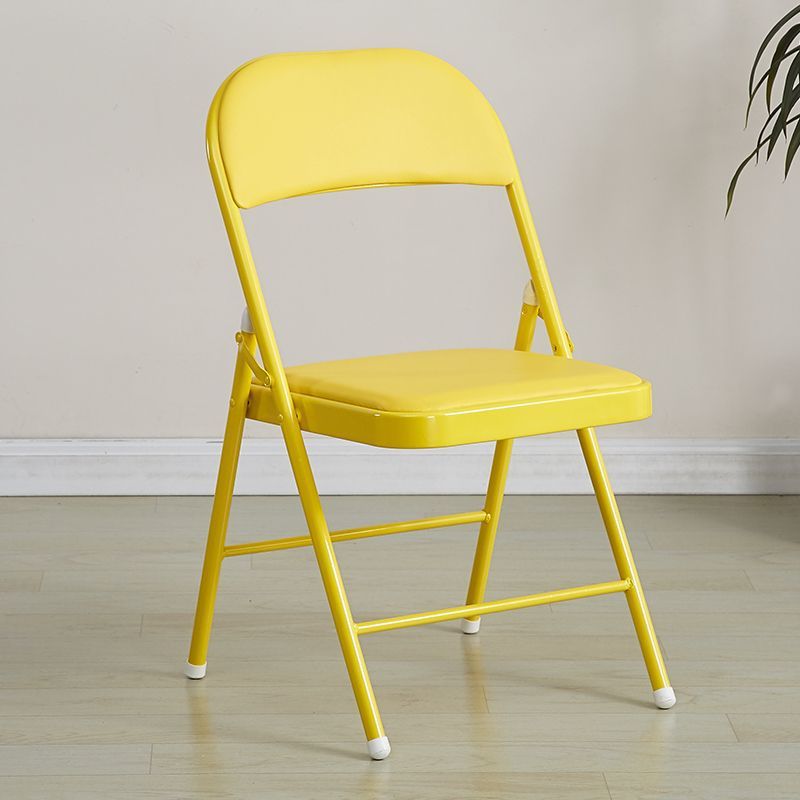 Folding chair simple backrest chair home portable stool training office chair comfortable study chair dormitory computer chair