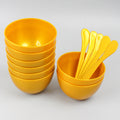 Gold tone mask tools mask bowl stick spoon diy gel mask soft mask powder plastic bowl spoon hairdressing diy tools