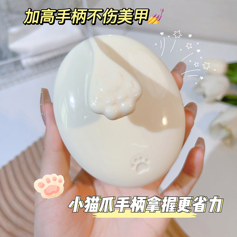 Colorful fenling processed cat claw shampoo massage comb oem skin rejuvenation hair care comb oem hairdressing tool personalized