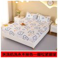 Washed cotton all-inclusive fitted sheet single piece simmons bed cover bed cover mattress protective cover dust cover non-slipbed sheets