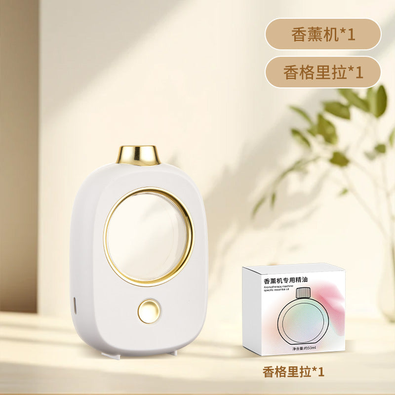 Smart aroma diffuser for home & hotel: automatic essential oil diffuser for bedroom & bathroom - freshening, deodorizing, and scenting machine