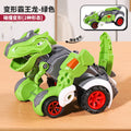 Dinosaur transforming toy - kids' collision car - boy's birthday gift - tyrannosaurus rex robot - ages 3-6
