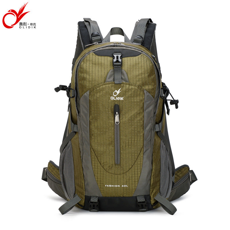 Outdoor professional mountaineering bag men's large capacity multi-functional hiking backpack women's light sports and leisure travel backpack