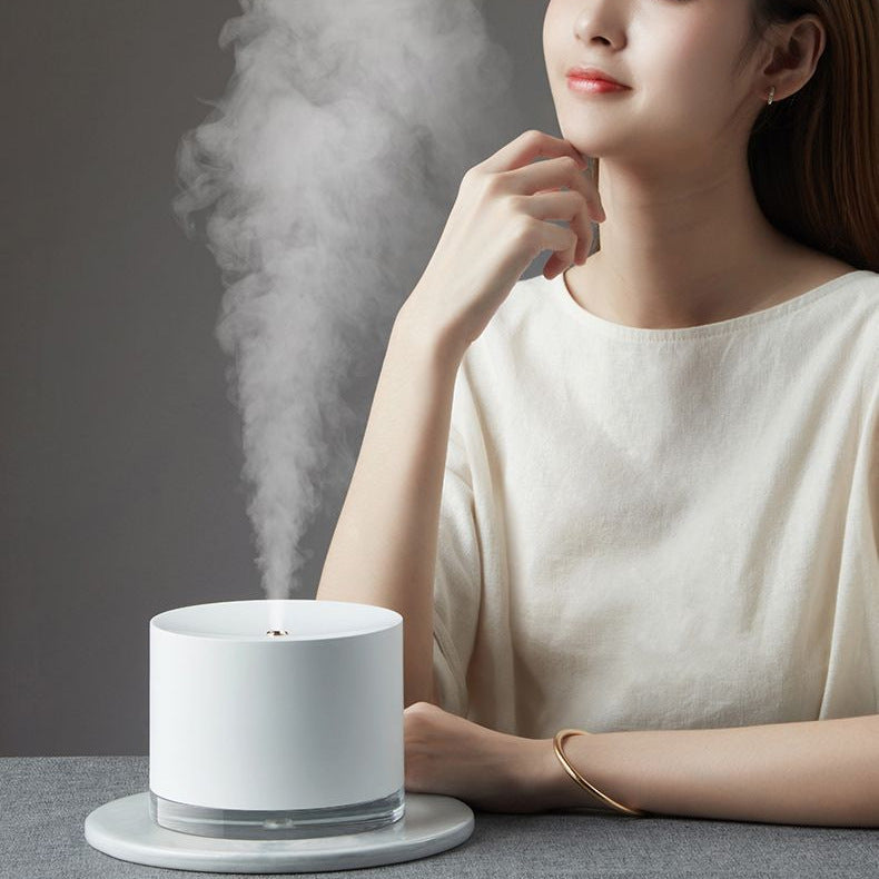Shijie smart wireless mini humidifier - home, dorm, office - purifying, hydrating, silent, aromatherapy, usb rechargeable
